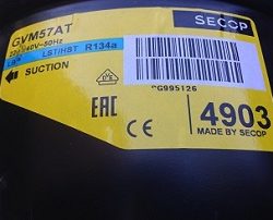 kompressor Secop GVM57AT LST HST R134a